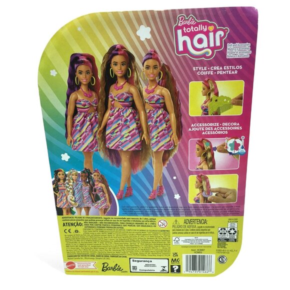 Barbie Totally Hair Doll – Long Hair Styling Playset – NEW in Package – Mattel - Picture 6 of 8